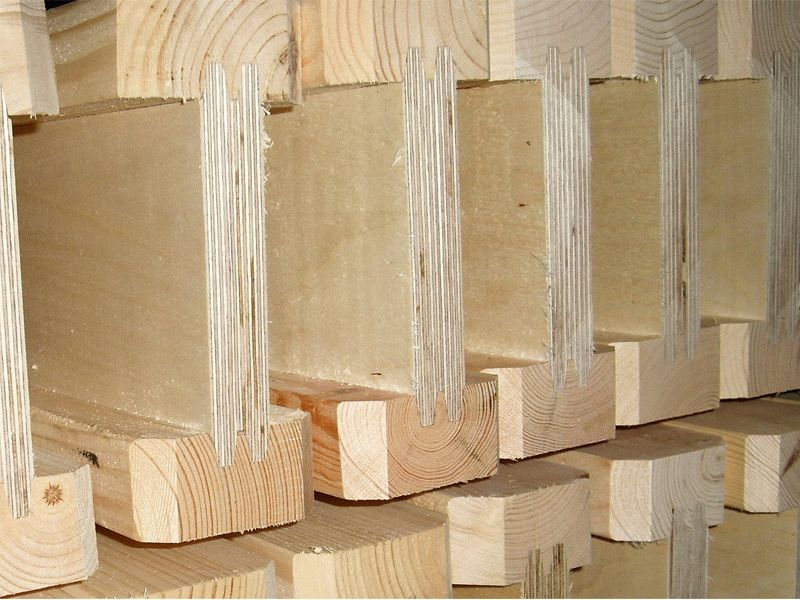 Изготовление деревянных двутавров своими руками