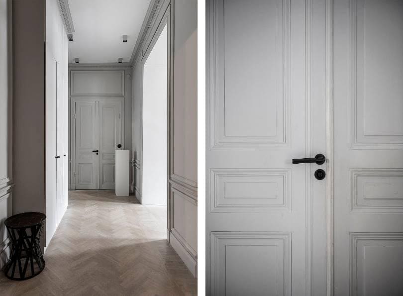 Светлые двери в интерьере квартиры - реальные фото дизайнов комнат с межкомнатными дверцами – статьи на сайте luxfold