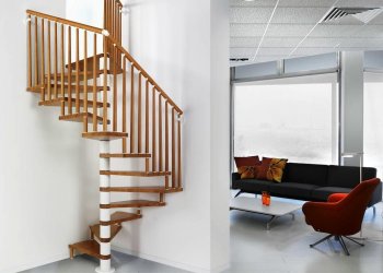 Винтовые лестницы с чертежами: последовательность их проектирования и монтажа