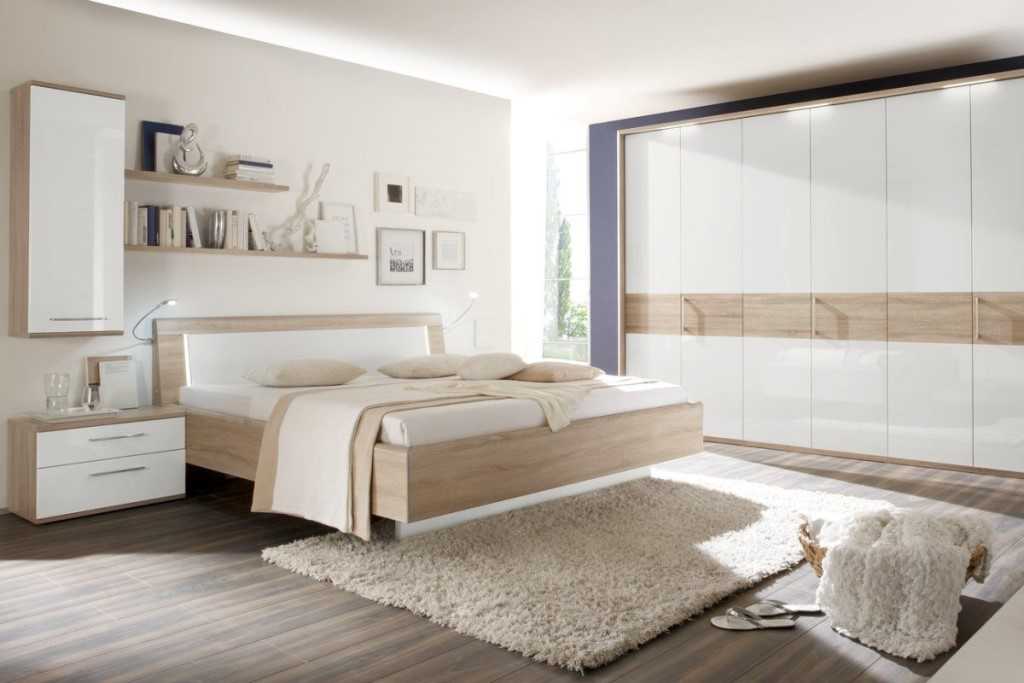 минималистичный дизайн спальни