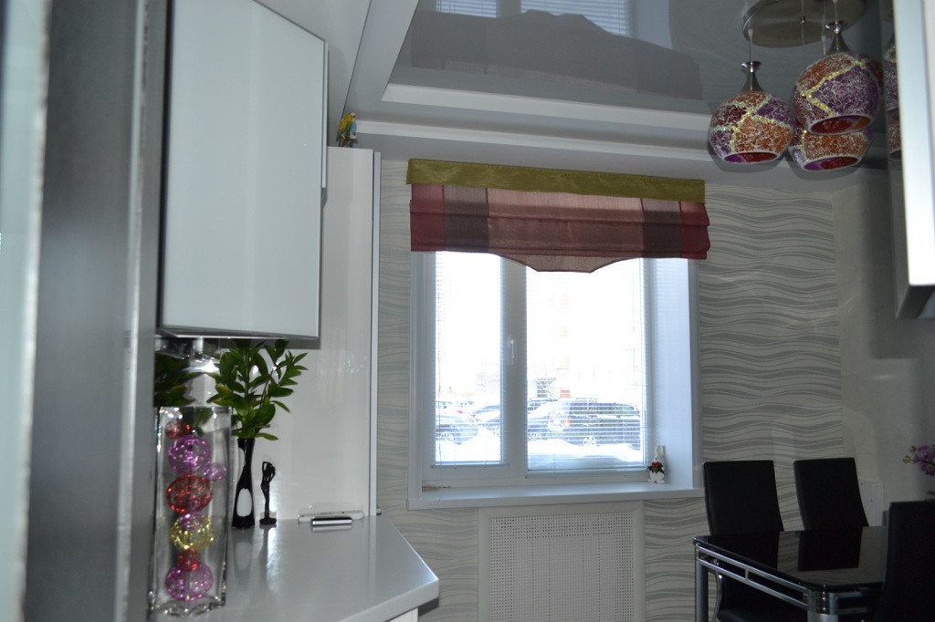 Современные шторы на кухню: особенности выбора штор на кухню (60+ фото)