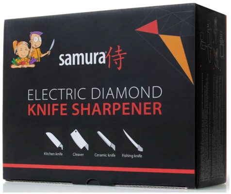 Samura SEC-2000, алмазное покрытие, черно-серебристый